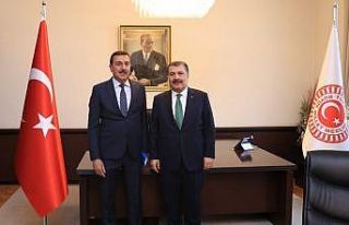 Tüfenkci’den Bakan Koca ile sağlık istişaresi