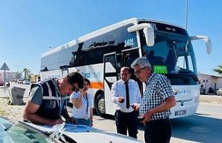 Tur otobüslerine denetim