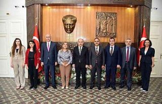 Türkiye İnsan Hakları ve Eşitlik Kurumu üyeleri...