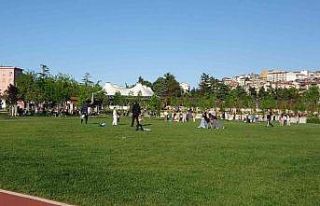 Türkiye’nin ilk spor temalı millet bahçesi cıvıl...