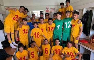 U14 Gelişim Ligi: Kayserispor: 1 - Gaziantep: 0