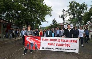 Ulusal Kurtuluş Mücadelesi 12. Anma Yürüyüşü