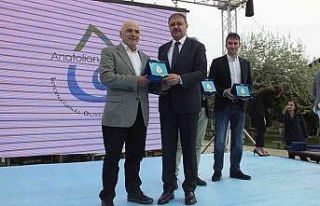 Uluslararası Anadolu Zeytinyağı Yarışması ödülleri...