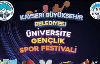 Üniversite Gençlik Spor Festivali başlıyor