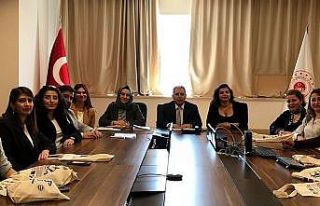 Üniversite öğrencileri TBMM’yi ziyaret etti