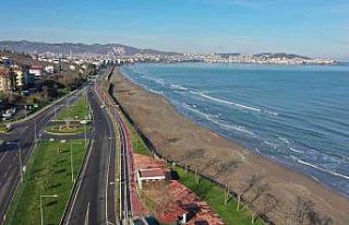 Ünye’nin sahiline yeni silüet