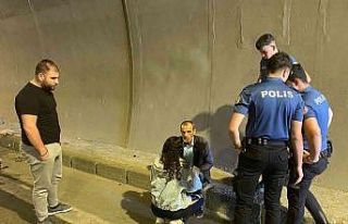 Üsküdar Şile Otoyolu’nda makas atarak ilerleyen...