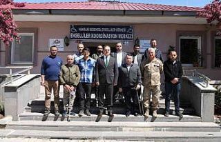 Vali Akbıyık: “Her alanda engellilerin yanındayız”