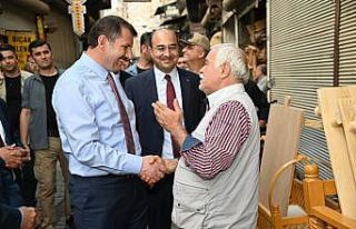 Vali Ayhan Birecik’te temaslarda bulundu