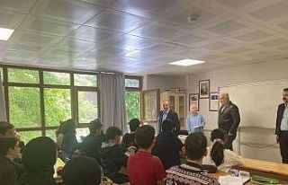 Vali Epcim’den LGS öncesi öğrencilere ziyaret