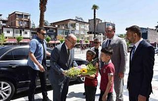 Vali Karadeniz, Sarıgöl ilçesini ziyaret etti