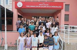 Vali Masatlı’dan bayramın ilk ziyareti çocuk...