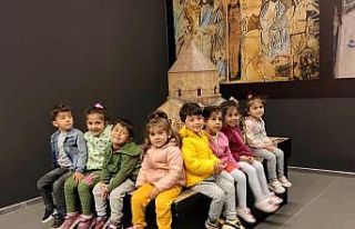 Van Büyükşehir Belediyesi minikleri tarihle buluşturdu