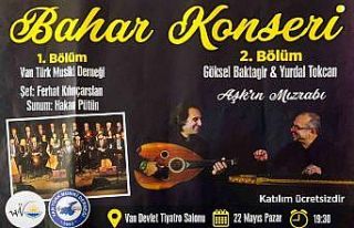 Van Büyükşehir Belediyesinden musiki konseri