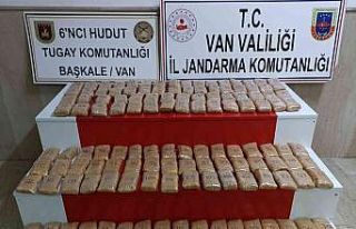 Van’da 225 kilo uyuşturucu ele geçirildi
