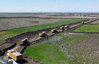 Viranşehir’de yeni yol çalışması