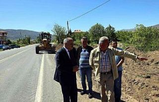 Yahyalı ana girişi güzelleşiyor