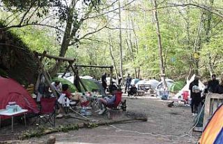 Yalova’da kamp turizmine ilgi her geçen gün artıyor