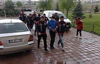 Yankesiciler Sivas polisine takıldı