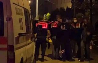 Yaralının kocası olduğu gören sağlıkçının...