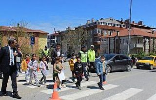 “Yayalar İçin 5 Adımda Güvenli Trafik” uygulaması