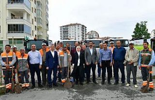Yeşilyurt belediyesinin araç filosu yenileniyor