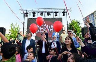 Yeşilyurt’daki sanat şenliği renkli ve coşku...