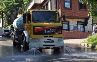 Yıldırım’ın cadde ve sokaklarında bahar temizliği
