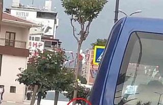 Yola çöp atan sürücüye 196 TL ceza