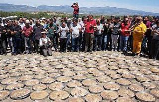 Yörükler bolluk ve bereket için kurbanlar kesti