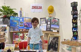 Zonguldak’ta anaokulu öğrencileri 10 ili tanıttı