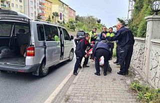 Zonguldak’ta trafik kazası: 1 yaralı