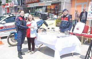 Zonguldak’ta yayalar için güvenli trafik eğitimi...