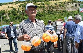 100 üreticiye 1400 Akdeniz meyve sineği tuzağı...