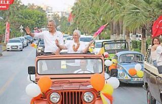 10. Uluslararası Soli Güneş Festivali kortejle...