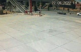 18 yaşındaki genç kızın öldüğü kaza kamerada