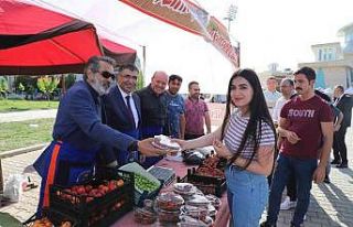 1. Kapadokya Kültürel Miras Festivaline ziyaretçi...