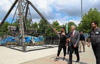 23 oyun grubunun bulunduğu yeni lunapark kapılarını...