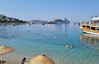 383 yolcuyla Bodrum’a geldi