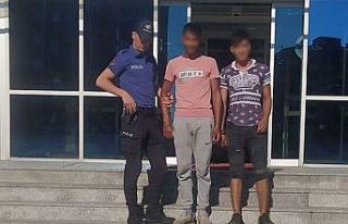 40 bin liralık kablo çalan biri çocuk 2 kişi tutuklandı