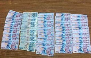 47 bin lira sahte parayla yakalanan şüpheli gözaltına...