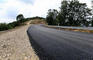 5 kilometrelik yol yenileniyor