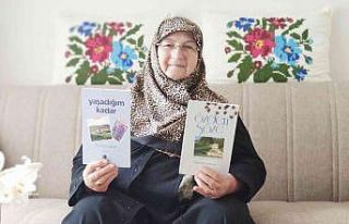 73 yaşında ikinci kitabını okurlarla buluşturdu