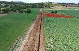 Acıpayam Ovası’nda 22 bin 840 dekar arazi suyla...