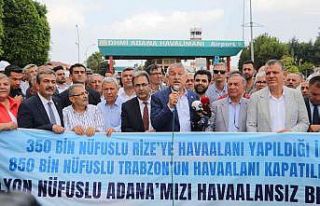 Adana Havalimanı kapatılmasın çağrısı