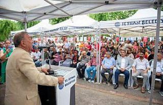 Adana’da 2000 Evler’de yapımı tamamlanan park...