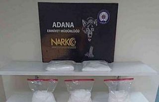 Adana’da 5 kilo metamfetamin ele geçirildi