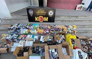 Adana’da kaçakçılık operasyonu