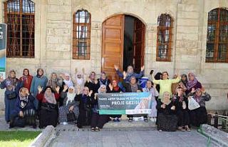 Adıyaman’da 65 yaş üstü kadınlara gezi etkinliği