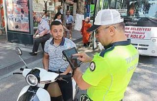Adıyaman’da motosiklet denetimi